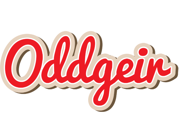 Oddgeir chocolate logo