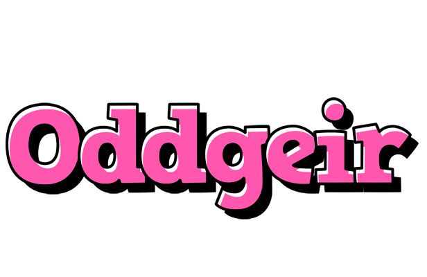 Oddgeir girlish logo