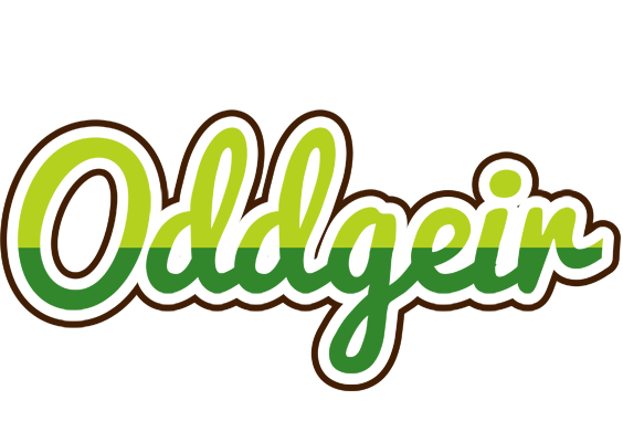 Oddgeir golfing logo