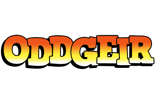 Oddgeir sunset logo