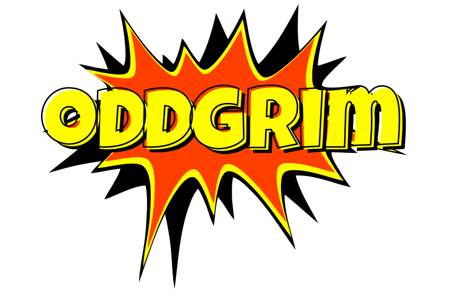 Oddgrim bazinga logo
