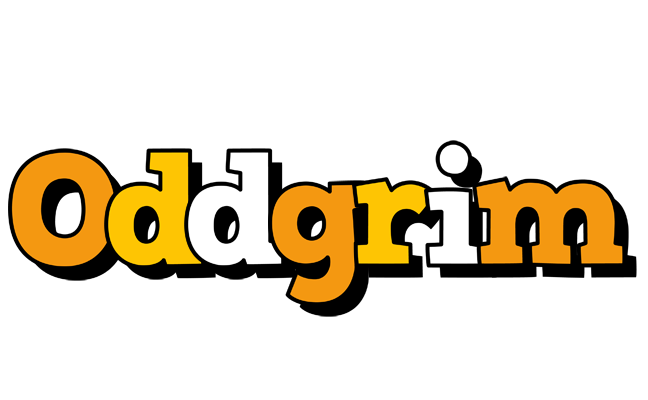 Oddgrim cartoon logo