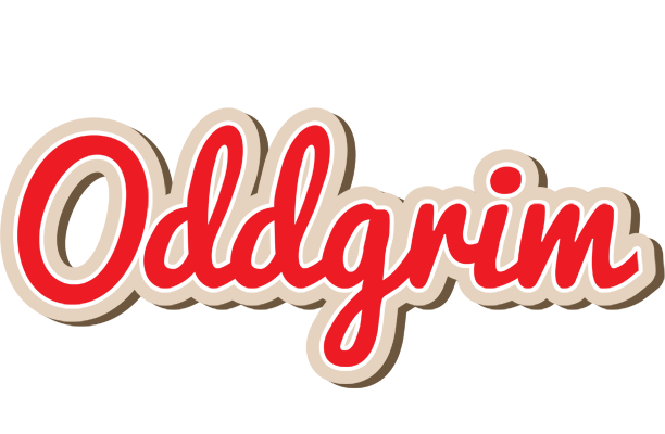 Oddgrim chocolate logo