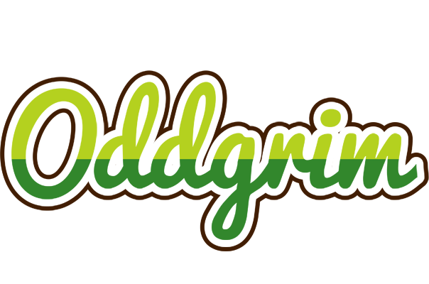 Oddgrim golfing logo
