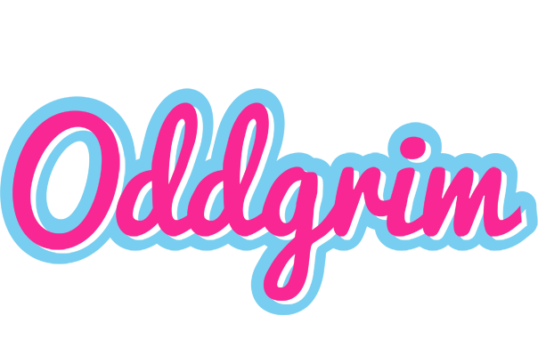 Oddgrim popstar logo