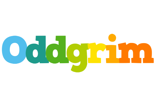 Oddgrim rainbows logo