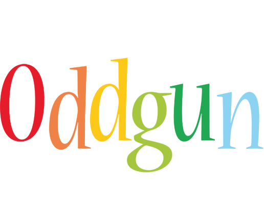 Oddgun birthday logo