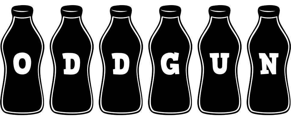 Oddgun bottle logo