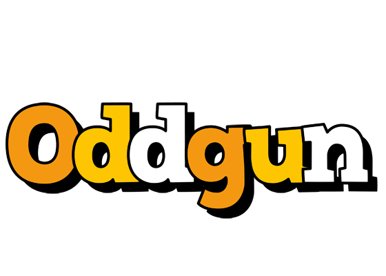 Oddgun cartoon logo