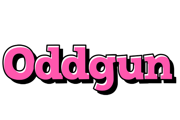 Oddgun girlish logo