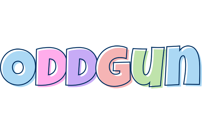Oddgun pastel logo