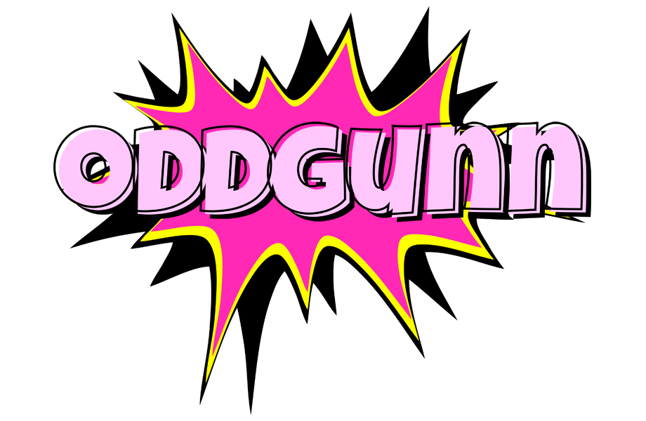 Oddgunn badabing logo