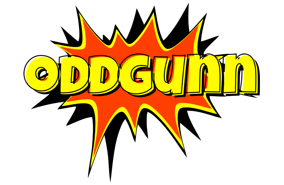 Oddgunn bazinga logo