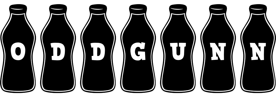 Oddgunn bottle logo