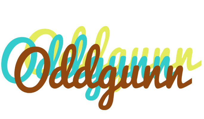 Oddgunn cupcake logo