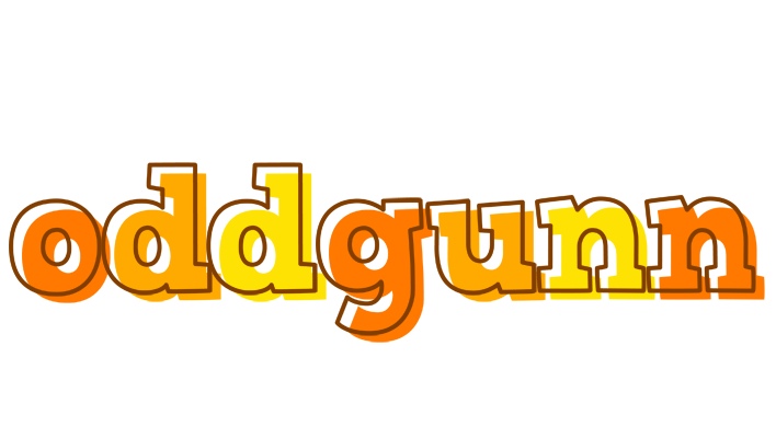 Oddgunn desert logo