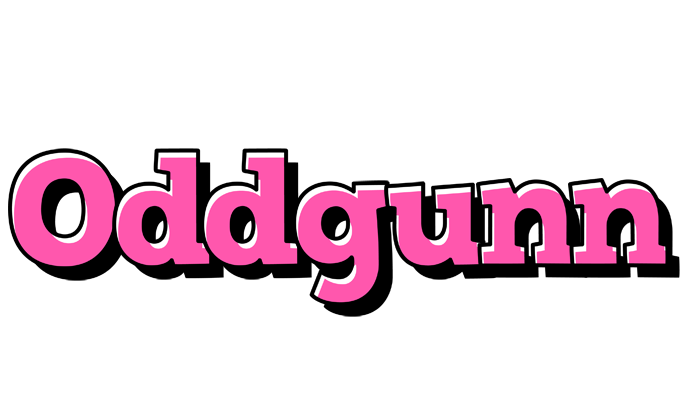 Oddgunn girlish logo