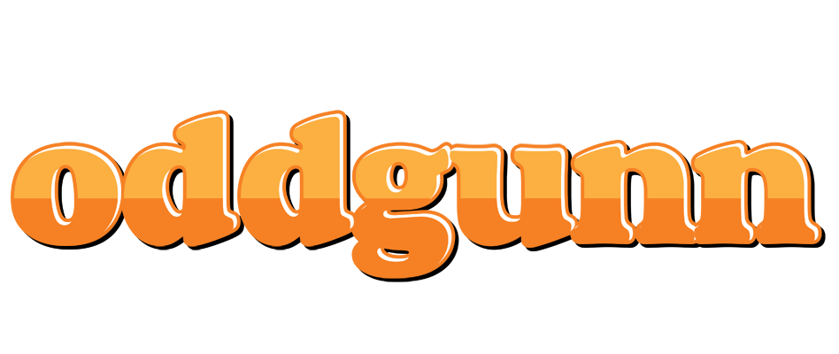 Oddgunn orange logo