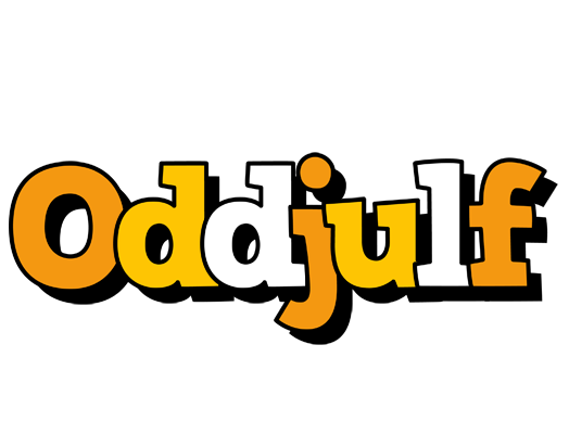 Oddjulf cartoon logo