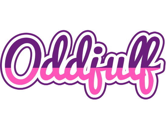Oddjulf cheerful logo