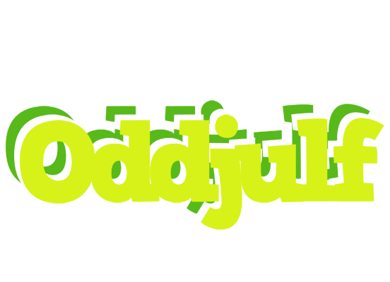 Oddjulf citrus logo