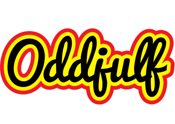 Oddjulf flaming logo