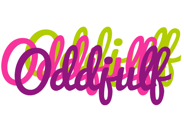Oddjulf flowers logo