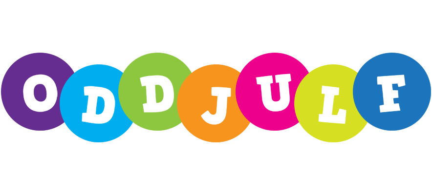 Oddjulf happy logo