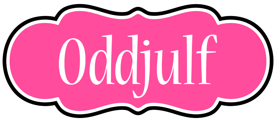 Oddjulf invitation logo