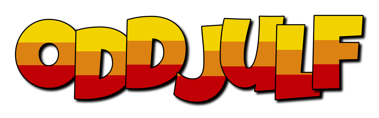Oddjulf jungle logo