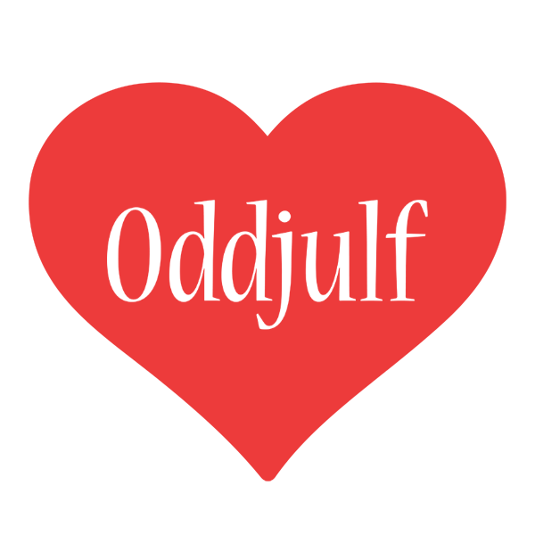 Oddjulf love logo