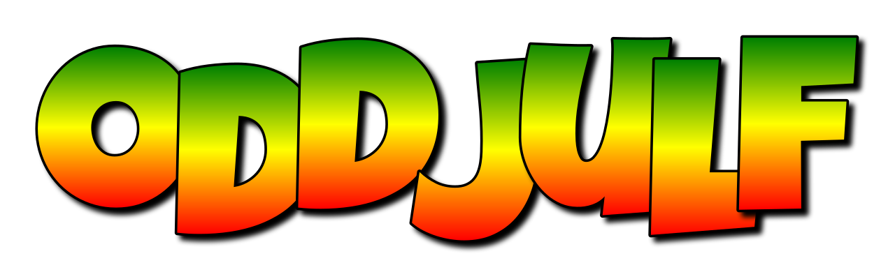 Oddjulf mango logo