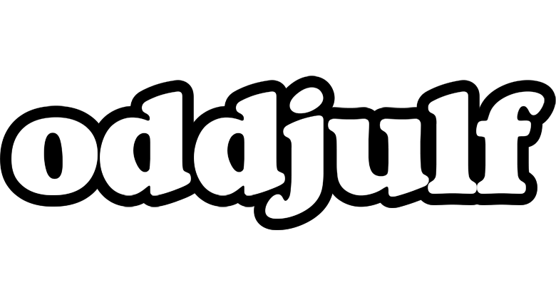 Oddjulf panda logo
