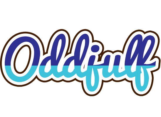 Oddjulf raining logo