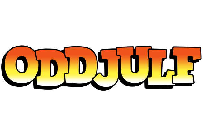 Oddjulf sunset logo