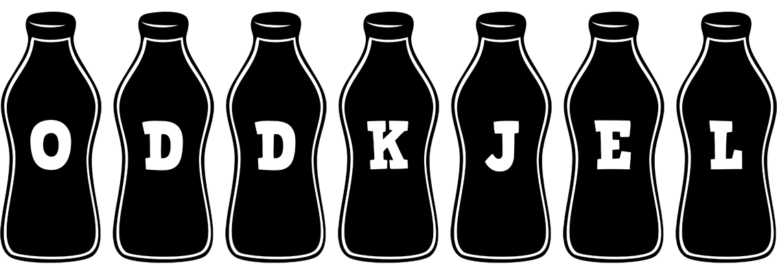 Oddkjel bottle logo