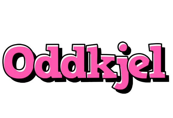 Oddkjel girlish logo