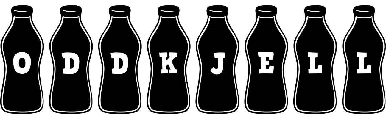 Oddkjell bottle logo