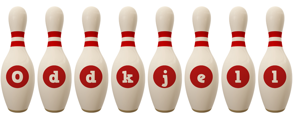 Oddkjell bowling-pin logo