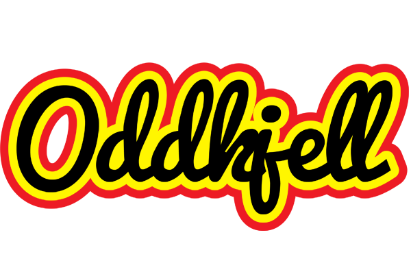 Oddkjell flaming logo