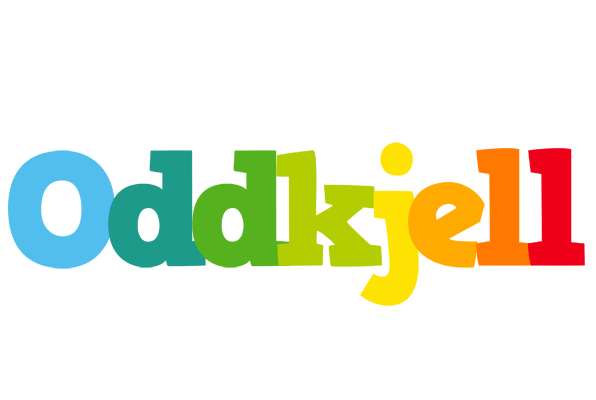 Oddkjell rainbows logo
