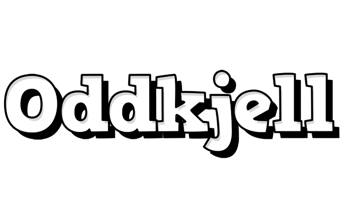 Oddkjell snowing logo