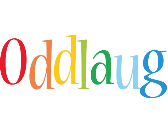 Oddlaug birthday logo