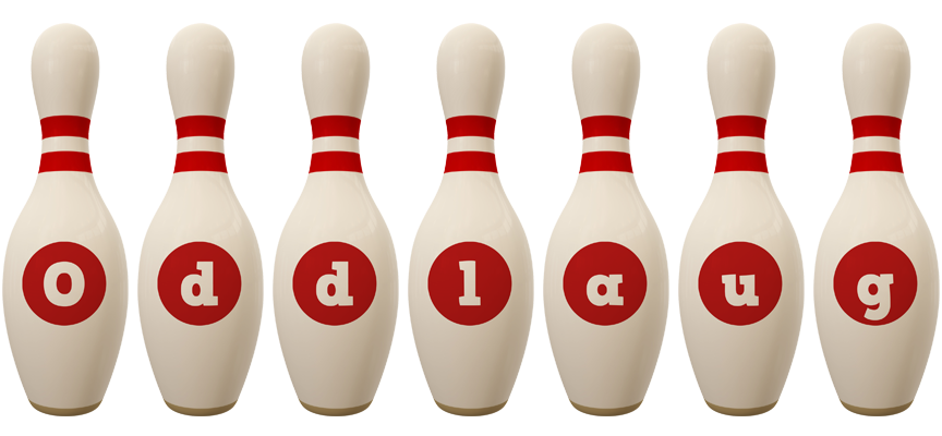 Oddlaug bowling-pin logo