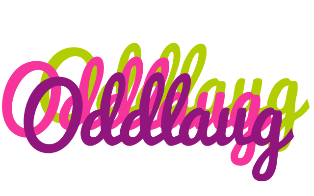 Oddlaug flowers logo