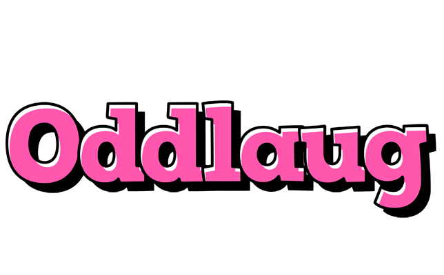 Oddlaug girlish logo