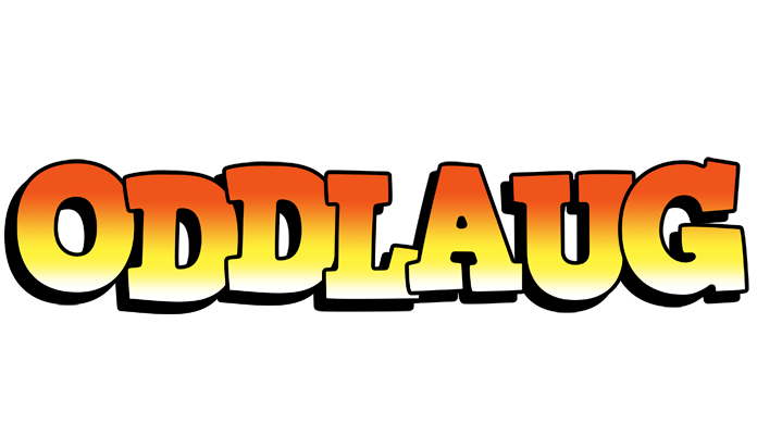 Oddlaug sunset logo