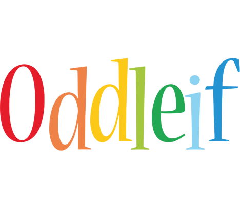 Oddleif birthday logo