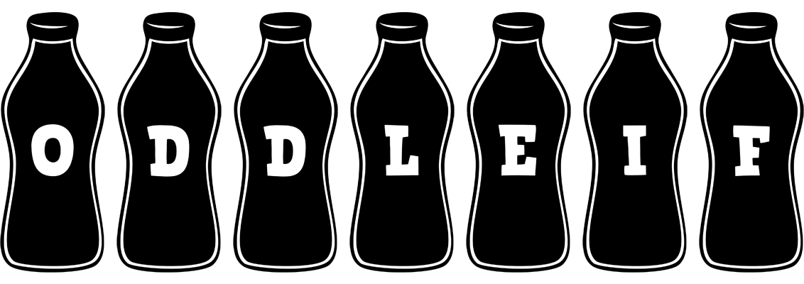 Oddleif bottle logo
