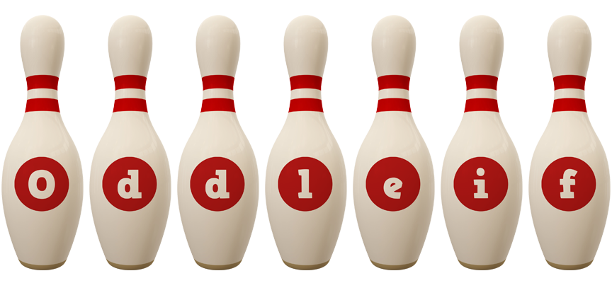 Oddleif bowling-pin logo